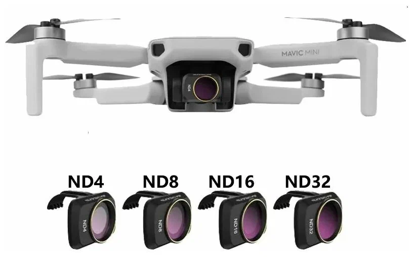 Фильтры ND PL для дрона DJI Mavic Mini / Mini 2 / SE, оптические фильтры для квадрокоптера