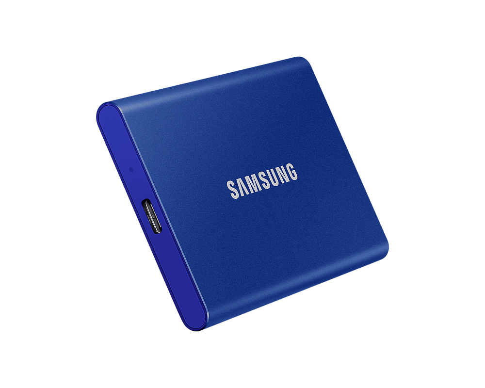 Портативный SSD USB 3.2 T7 1ТБ MU-PC1T0H (Синий)
