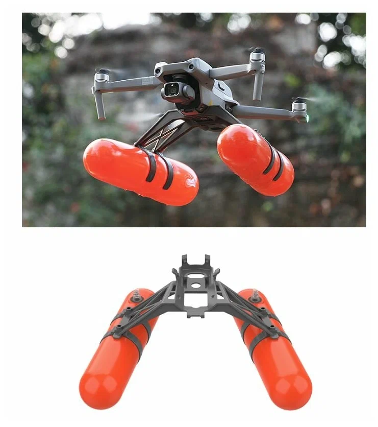 Посадочные шасси с поплавком Амфибия для DJI Air2 / Air 2S